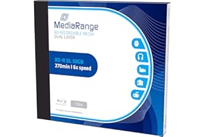 MediaRange MR506 - Discos de Blu-ray vírgenes