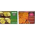 Karachi Bakery Osmania Biscuits, 400g + Karachi Bakery Badam Pista Biscuits, 400g
