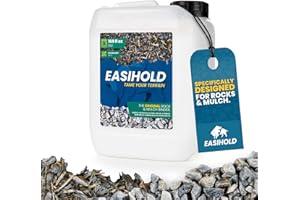 Vuba EASIHOLD ROCKS - Award Winning 5L XL Gravel Binder for Bonding Stones, Bark and Gravel on Borders, Patios and Garden Paths. Lasts up to 3 Years, Non Toxic, Ready to Use.