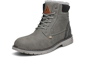 Mishansha Homme Chaussures Trekking Outdoor Boots Bottes de Neige Hiver Imperméable