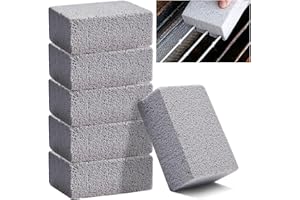 Bekeify 6 Piezas Bloque para Limpieza de Parrilla Piedra de Limpieza de Pómez Piedra Pómez Cleaning Block Herramienta de Limpieza de Barbacoa para Asar A La Parrilla