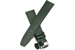 GL LEATHER ACCESSORIES Ladies Womens Leather Thin Watch Strap 19 Colours 12mm - 24mm