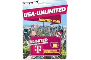 MARCO POLO MOBILE Tarjeta SIM Prepago para Estados Unidos ILIMITADA para 30 dias | Operador T-Mobile |Número Local de EE. UU. | Activación Online Solo en www marcopolomobile com