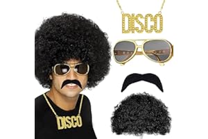 SHIQUAN Jahre Outfit Herren,Hippie Costume da Uomo