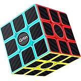Cube Magique, Gritin 3x3x3 Speed cube de Vitesse Magique Lisse Facile à Tourner pour Jeu d'entraînement Cérébral ou Cadeau de