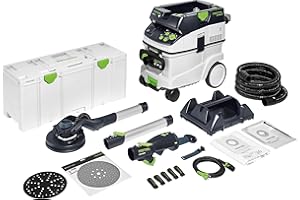 Festool Kit ponceuse à bras et aspirateur PLANEX LHS 2 225/CTM 36-Set