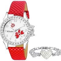 Butterfly Bracelet Design Watch for Girls