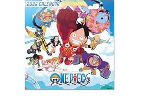 Grupo Erik: Calendario 2026 da Muro One Piece Manga| Calendario geniale 2026-30x30cm + Poster da parete in Regalo (One Piece Poster), Planner 2026 - Mensile da Parete