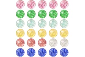 flintronic Palline Rimbalzanti, 30 Pezzi Bouncing Balls, Pallina Rimbalzante Luminosa per Bambini, per Feste e Riempitivi per Calze, Regali di Festa, Regali di Compleanno, Halloween