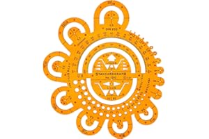 STANDARDGRAPH Trace Gabarit Cercle Cercles Radios Symboles - Dessin Technique Traçage Illustration