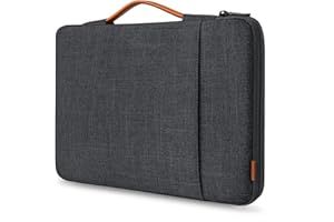 Inateck 360° Protezione Borsa Porta Pc Compatibile con 13 Pollici MacBook Air M4 2025, M1/M2/M3 2018-2024, 13 Pollici MacBook Pro M1/M2 2016-2022, 12,3 Pollici Surface Pro