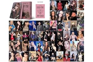 SKLTN 55pcs Blackpink Lomo Cards Photo Cards Mini Cards BP Born Pink World Tour Album Cards Set BP Photocard Blackpink New Album Cards Set Fan Regalo Girls Fan