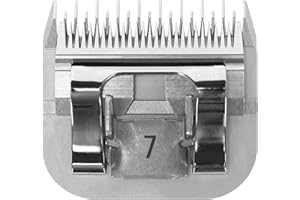 Kerbl GT343 SnapOn Aesculap - Testine di rasatura, 7 testine di rasatura, lunghezza di taglio 3,2 mm, 50 pezzi