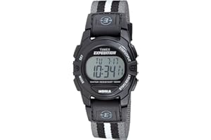 Timex Męski zegarek Expedition T49661, szary/szary, pasek