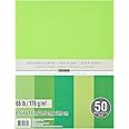 Recollections Cardstock Paper, 8 1/2 X 11 Feathered Greens - 50 Sheets