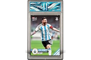 MINTKEEPER Topps Now Lionel Messi Argentinien – Chrom Fußball "Das schnellste Tor seiner Karriere" – Spezielles Design mit Slab-geschützt - Limitierte Auflage /12295