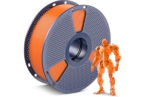 SUNLU PLA filament, 1,75 mm, 3D-skrivarfilament, PLA, 1,75 mm +/- 0,02 mm, enkelt att använda, nybörjarvänligt, lämpligt för de flesta FDM 3D-skrivare, spole på 1 kg (Sunny