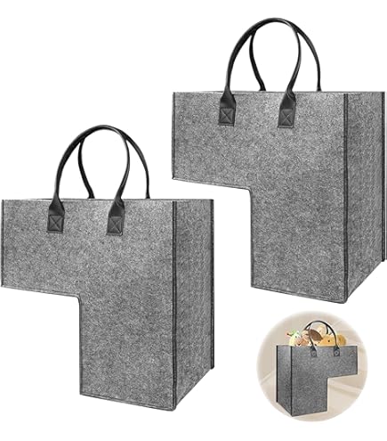 Cestino Per Scale Pieghevole A Forma Di L - Organizzatore Per Biancheria, Giocattoli E Oggetti Domestici - Foto 5