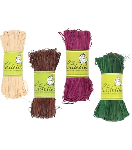 Fournisseur Grossiste Raphia naturel et raphia couleur - La cordeline Fournisseur Grossiste Raphia naturel et raphia couleur - La cordeline