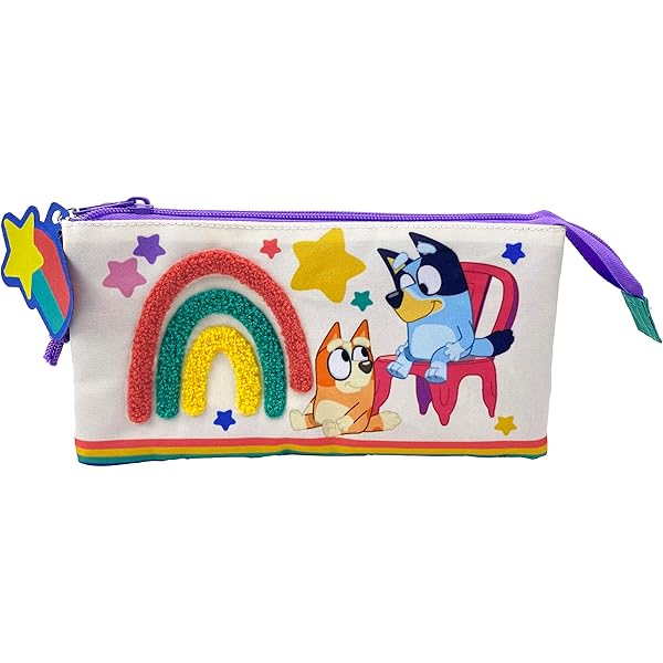 Set Cancelleria Bluey Ufficiale - Astuccio, Quaderni A5/A6, Matite Colorate, Penna, Per Scuola E Creatività Bambini - Foto 4