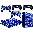 giZmoZ n gadgetZ PS4 Pro Console Electric Storm From Starwars Skin Decal Vinal Sticker + 2 Controller Skins Set