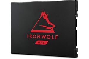 Seagate IronWolf 125 SSD, 4TB, NAS, Internal SSD, 2.5 Inch, SATA, 6GB/s, speeds of up to 560MB/s, 0.7 DWPD endurance and 24x7 performance for Creative Pro, 3 year Rescue Services (ZA4000NM1A002)