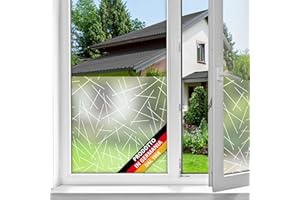 d-c-fix Pellicola adesiva per vetri finestre privacy Mikado adesivo statico oscurante opaca decorative impermeabile per cucina, casa, ufficio, bagno, doccia carta 45 cm x 1,5 m