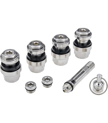 Valvole Tubeless In Gomma TR414L Valvola Lunga Cerchi Ferro E Lega Auto - Foto 9