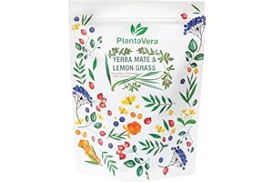 PLANTA VERA Yerba Mate Despalada + Trawa Cytrynowa Herbatka ziołowa Herbatka dodająca energii 700g