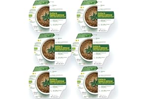 Agricola Miglioretti Zuppa Biologica di Farro e Ortiche Pronta in 3 Minuti - Vegana, e Senza Conservanti per un Pasto Sano e Delizioso - 6 porzioni