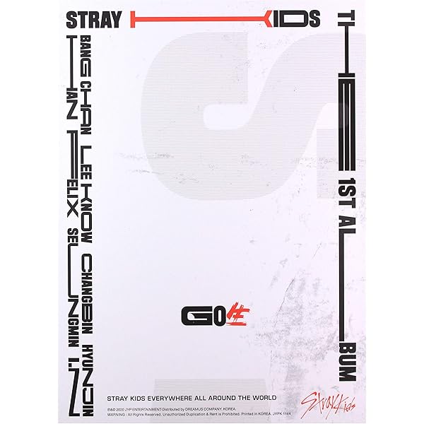 STRAY Kids – MAXIDENT LIMITED Edition [GO Ver.] Mini Album+Photobook+Limited Version Benefit+Pre-Order Benefit+Bonus (Acrylic Key And Hologram Sticker