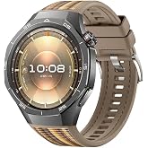 Rongep [Curved-End] Huawei GT6 Pro 46mm/GT5 Pro 46mm ile Uyumlu Kordon Dokuma &Ouml;rg&uuml;l&uuml; Yumuşak ve Rahat Kullanımlı GT6 Pro Kord