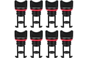 Ouligay Lot de 8 bouchons de vidange en nylon pour kayak - Pour canoë, bateau, kayak - Avec filetage pour coque