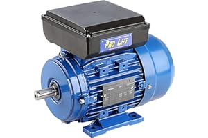 Pro-Lift-Werkzeuge 1-Phasen Drehstrommotor 0,75 kW 230 V Elektromotor 1410 U/min Industriemotor electric motor B3 750 W Drehstrom 750W 230V