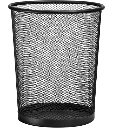 DURABLE métal Poubelle à pédale, rond, de 20 litres, anthracite DURABLE métal Poubelle à pédale, rond, de 20 litres, anthracite