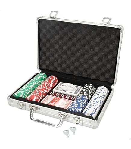 Fichas De Poker Set De Póker En Caja De Metal - 200 Fichas, 2