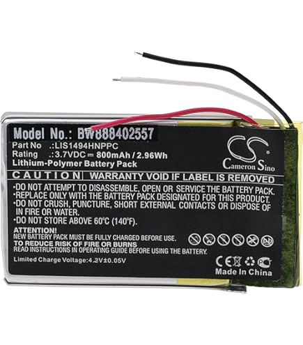Batterie Comme Sony LIS1553 SY6  LIS1553HNPCS LIS1553 1000mAh 37v 405526078555