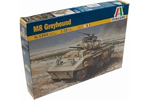 Italeri - I6364 - Maquette - Chars d'assaut - M8 Greyhound - Echelle 1:35, Grey