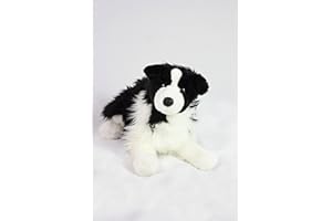 Border Collie Dog- Stuffed Animal Therapy for People with Memory Loss from Aging and Caregivers by Memorable Pets