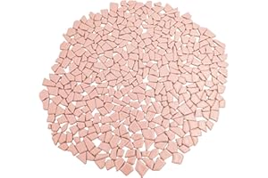 BTMIEY Azulejos de Mosaico de Cerámica Irregulares de 500 g, 0,5 x 2 cm, Pequeñas Piedras para Manualidades y Decoración de Pared del Hogar