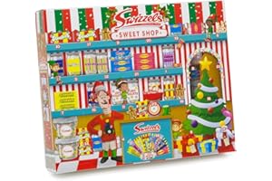 CAROUSEL HOME Swizzels Christmas Advent Calendar | Retro Sweets Advent Calendar for Kids Adults | Sweet Shop Advent Calendar