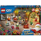 LEGO City Advent Calendar 2026-60510 | Toys for 5+ year olds, 24 surprises incl. Car, Plane, 7 Minifigures and Mat, Holiday G