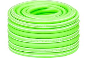 Fevone Manguera Jardin 30 Metros manguera verde manguera de agua Φ12.5mm 4 capas 25 Bar muy resistente portátil al aire libre compresor conectores de manguera de ajuste flexible robusto gurable