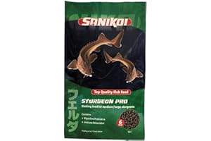 Comida Para esturiones, Pro 10 litros, Marca Sanikoi