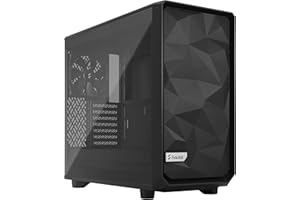 Fractal Design Meshify 2 Lite Black Light Tinted Tempered Glass , ATX Mid Tower Computer Case
