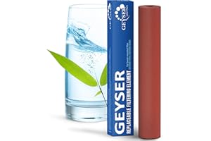 GEYSER WATER FILTERS Aragon Filterkartusche für Geyser Euro Wasserhahnfilter, Geyser Euro Filter Ersatz, Packung mit 1 (3000L)