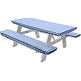 HomeCrate PTCD3-BLUE tablecloths, 72", Blue