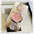 STYLEDOSE Luxury Dial in Square case with Ston Studded brecelet Strap Quartz Analogue Wrist Watches for Women's & Girls&Miss&Ladies