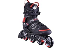 K2 Skates Herren Inline Skate F.I.T. 84 Speed Alu - black - red - 30D0260