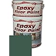 Epoxy Resin Floor Paint by Ask Coatings. for Garage, Industrial and Domestic. 2.5L (Green)